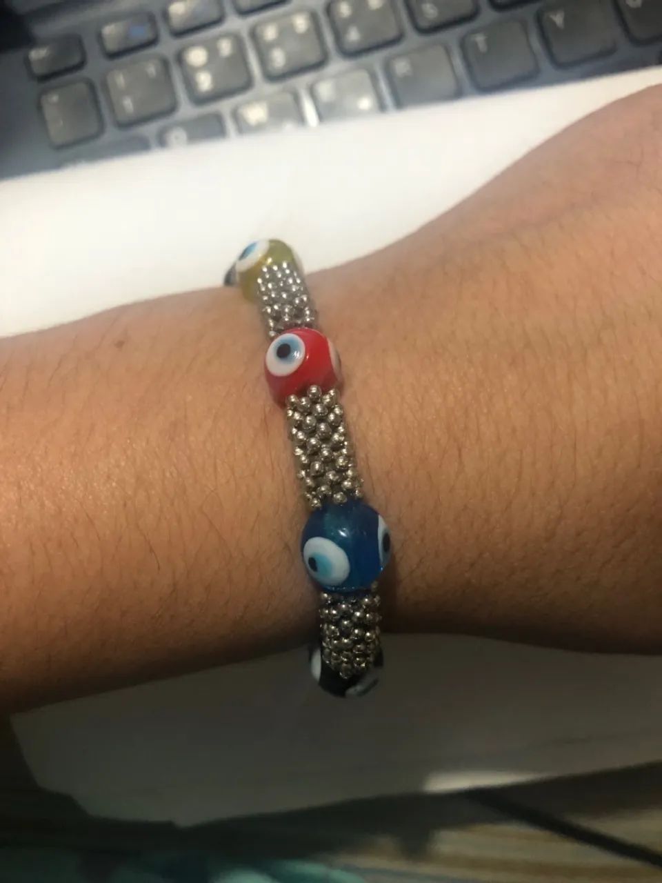 Pulseira de olho grego - Foto 2