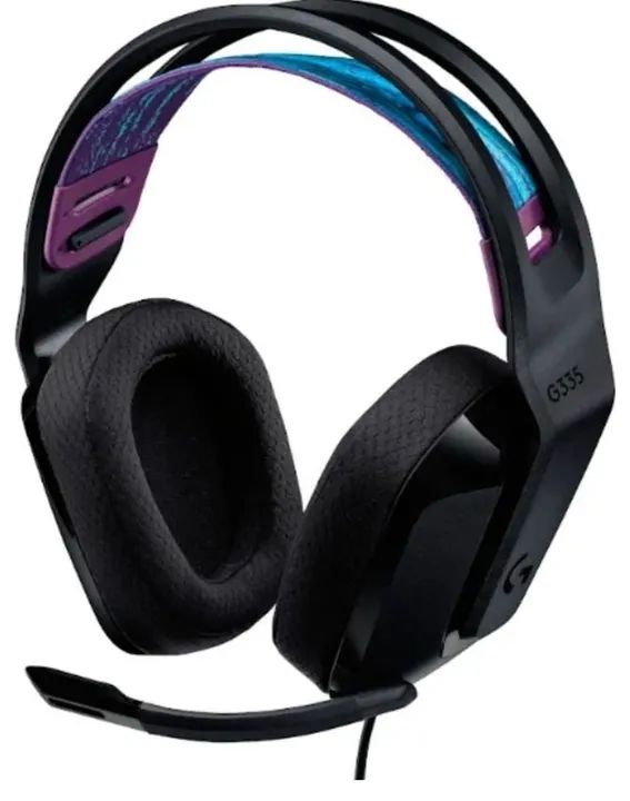Headset Gamer Logitech G335 - Preto