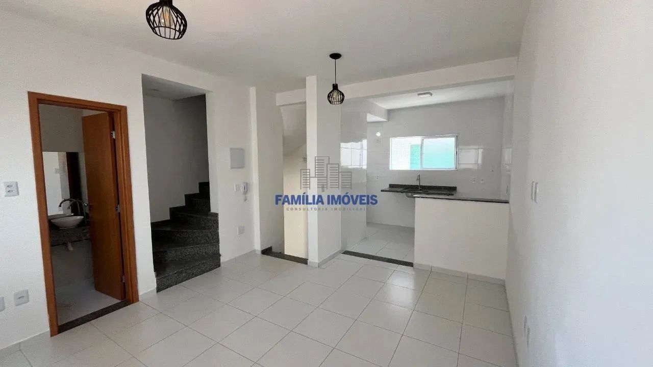 Sobrado novo à venda Santos Marapé 2 suítes quintal churrasqueira - Foto 4