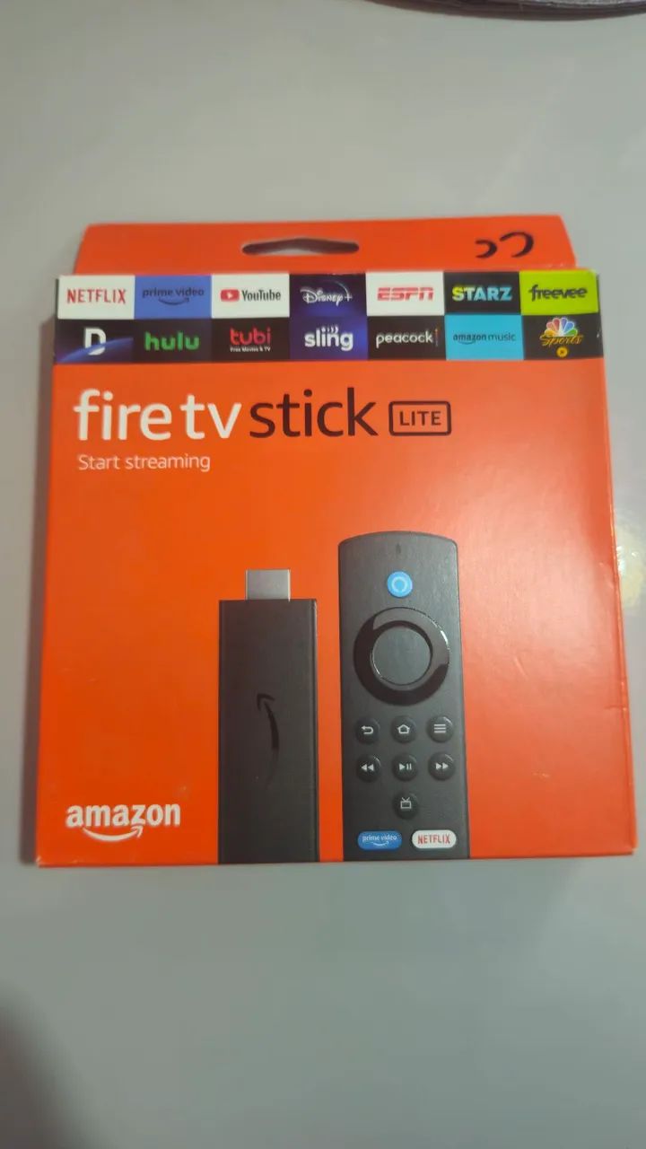 Fire TV Stick Lite HD com Controle por Voz Alexa - Amazon - NOVO LACRADO