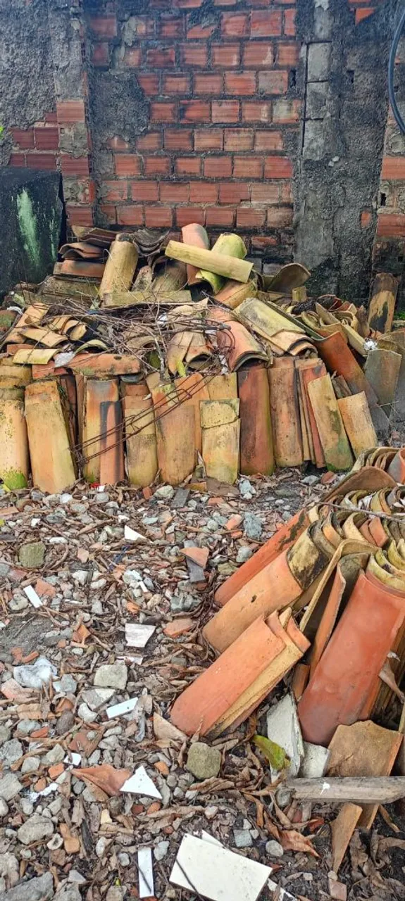 Telhas de Cerâmica para Construção - Grande Quantidade