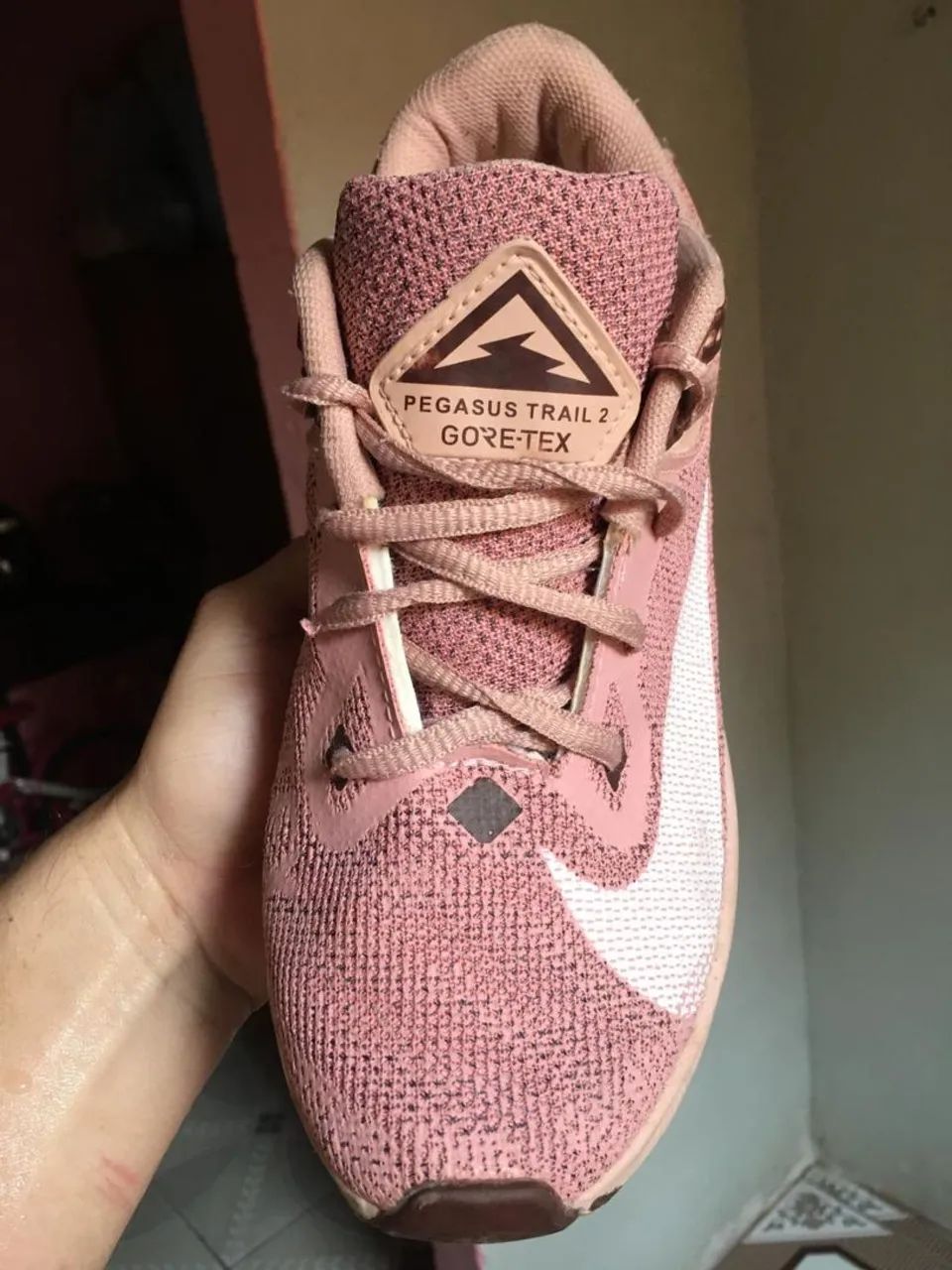 Tênis Nike Pegasus Trail 2 Gore-Tex Rosa - Foto 5