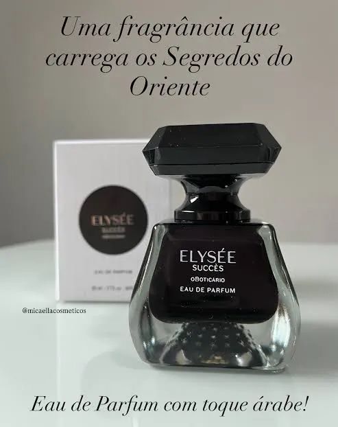 Perfume Elysee Sucess 50ml O Boticário  - Foto 2