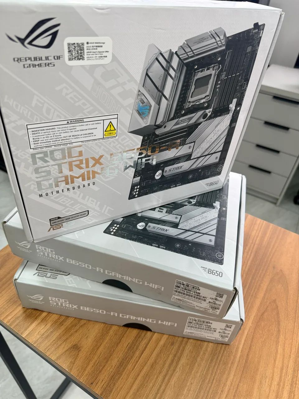 PLACA MÃE B650 A GAMING ROG STRIX WI-FI LACRADAS  - Foto 2