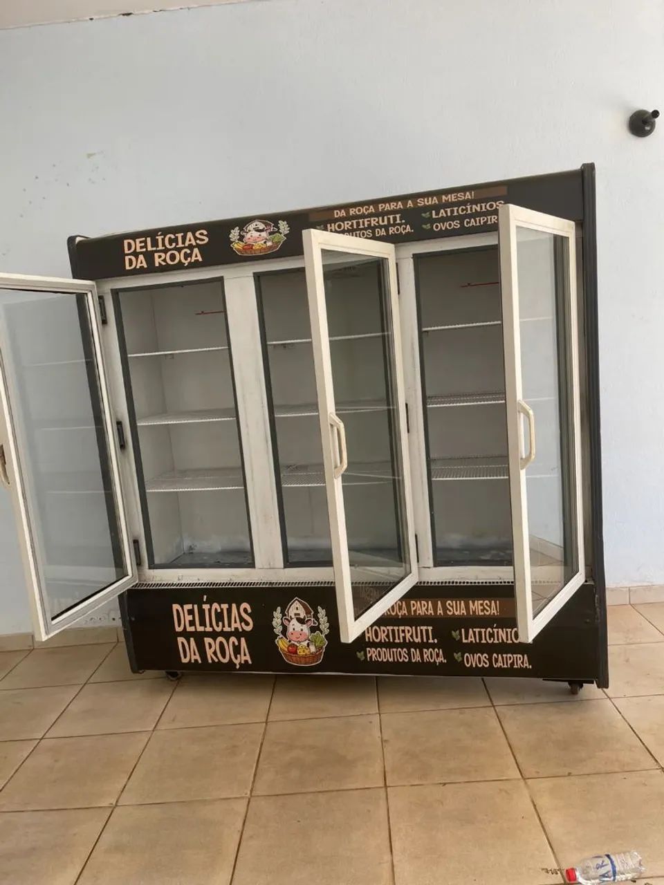 Freezer expositor vertical 3 portas