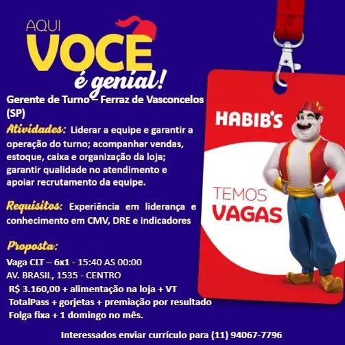 gerente de turno 