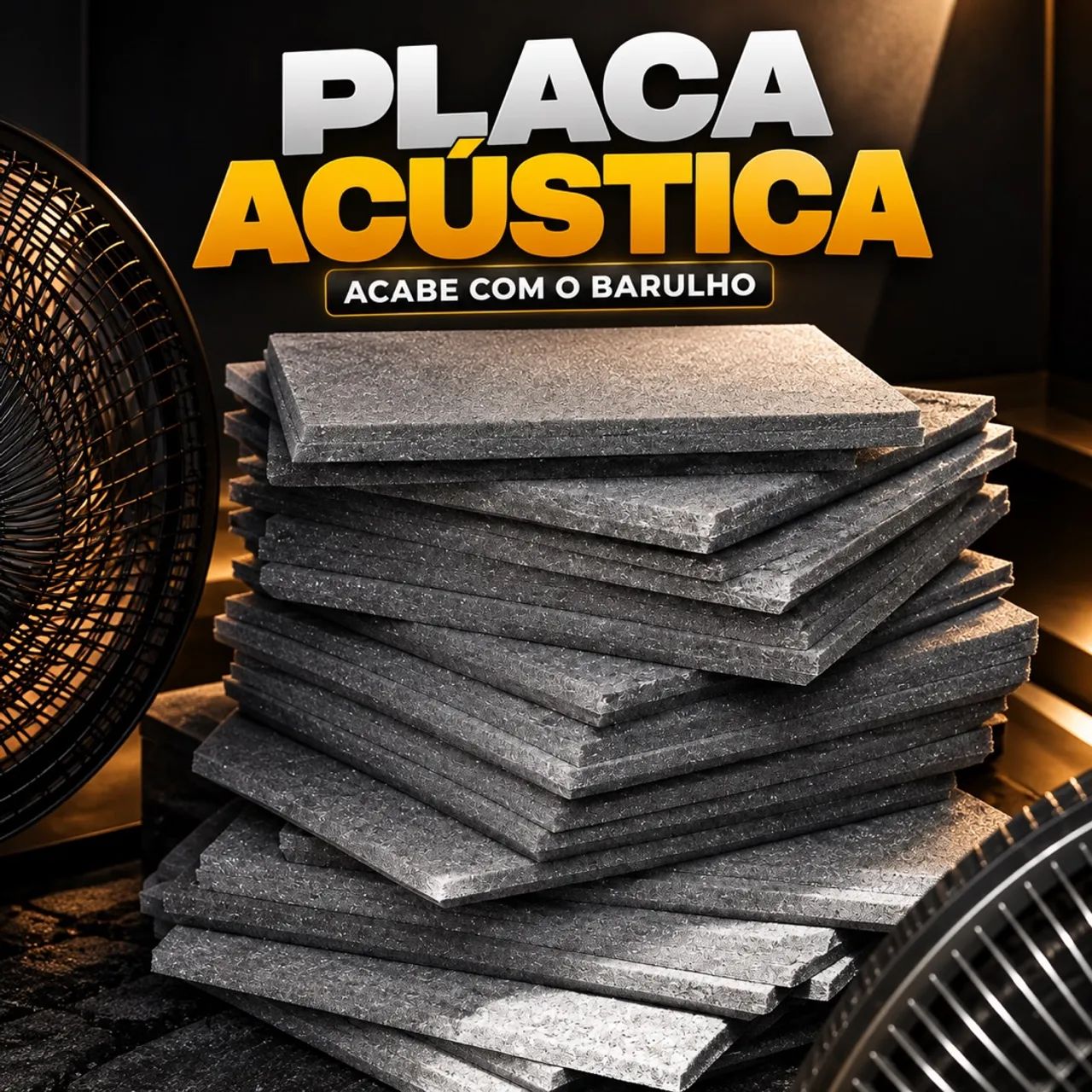20 Placa Acústica(Envio OlxPay)