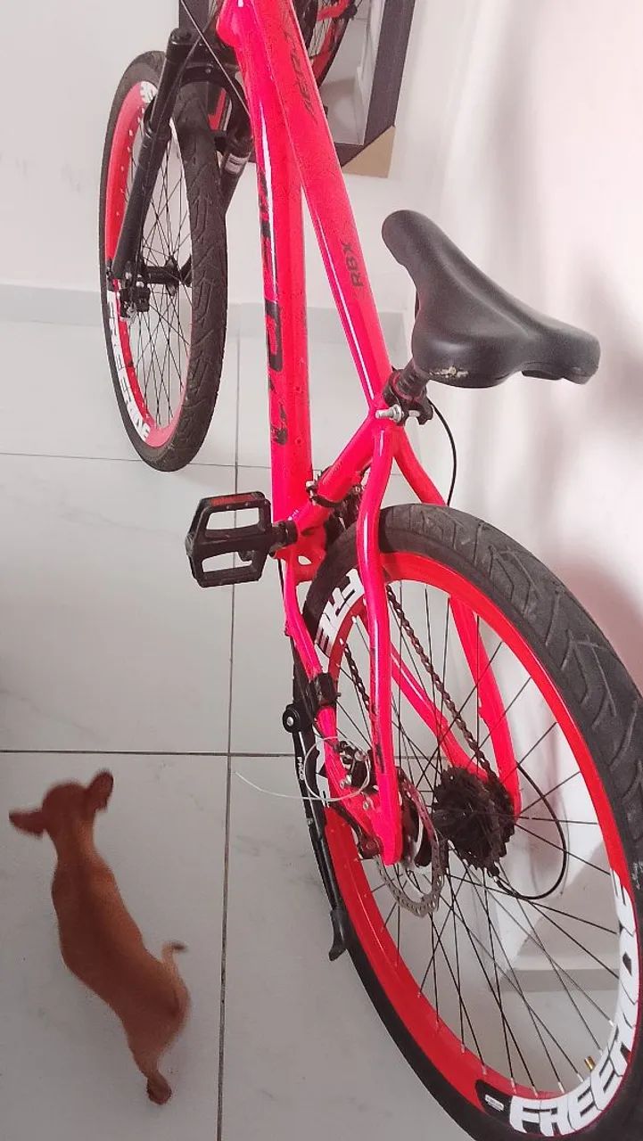 Vendo, bicicleta ?,ou troco em celular do meu interesse  - Foto 3