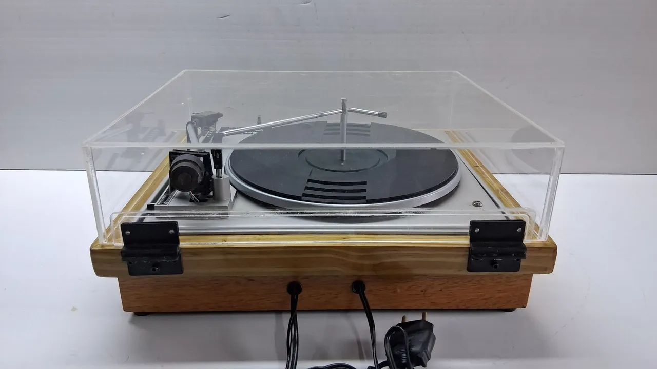 Toca disco gradiente garrard S95 prata - Foto 5