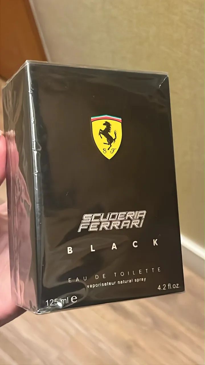 perfume ferrari black masculino 