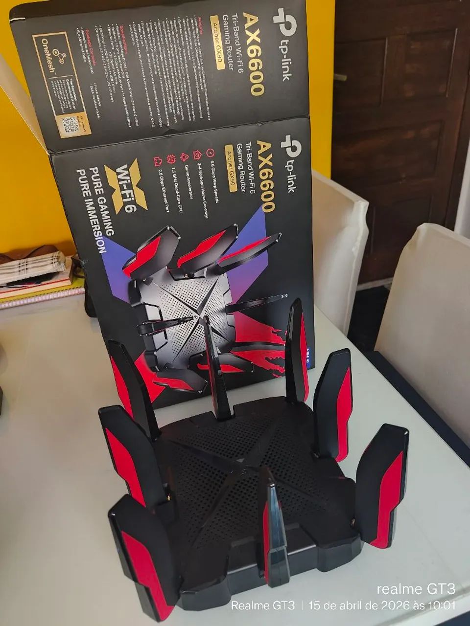Roteador Gamer TP-Link AX6600 - Foto 2