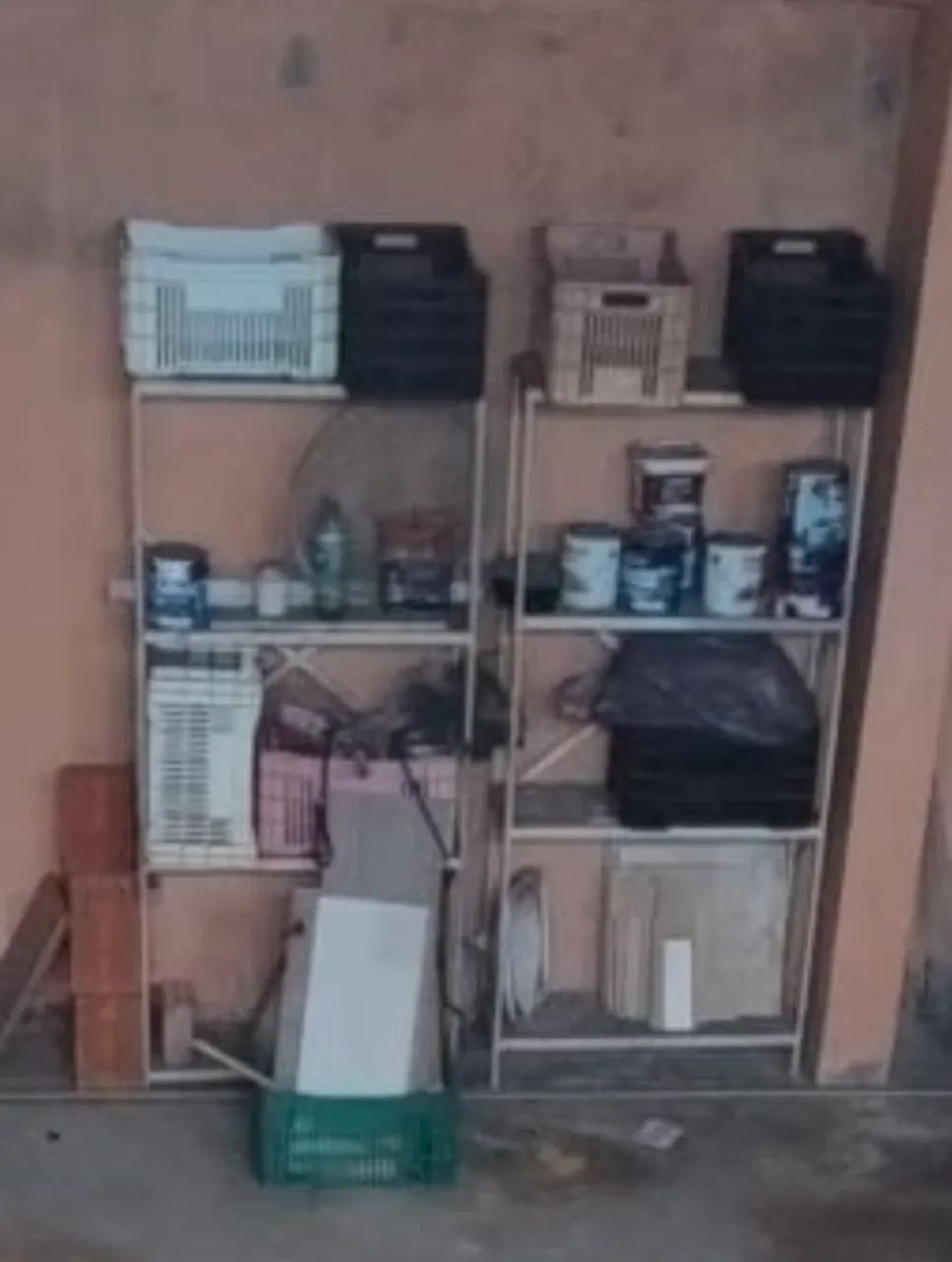 Estante de aço reforçada