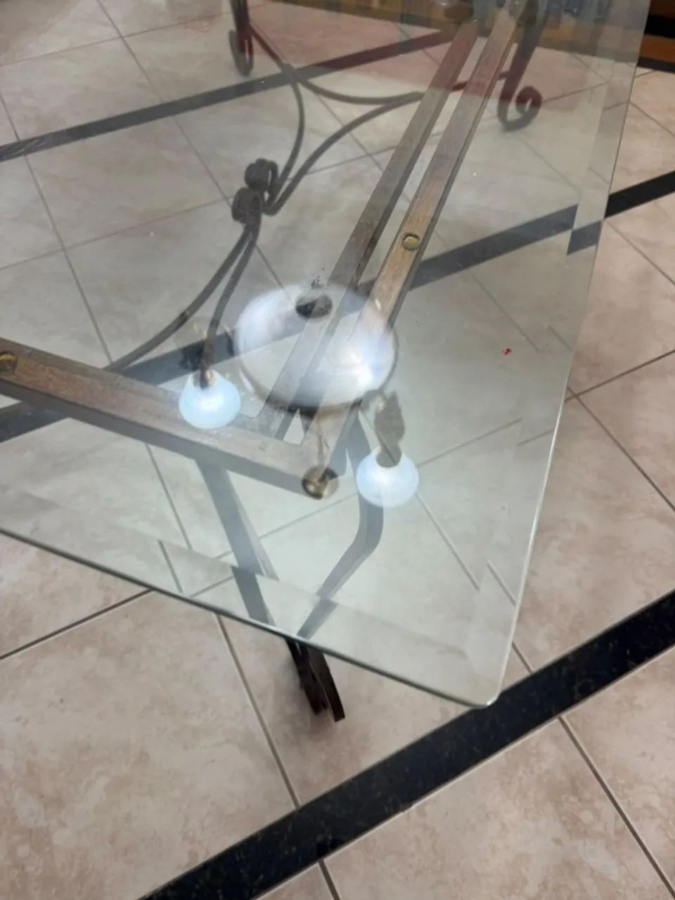 mesa de jantar vidro - Foto 4