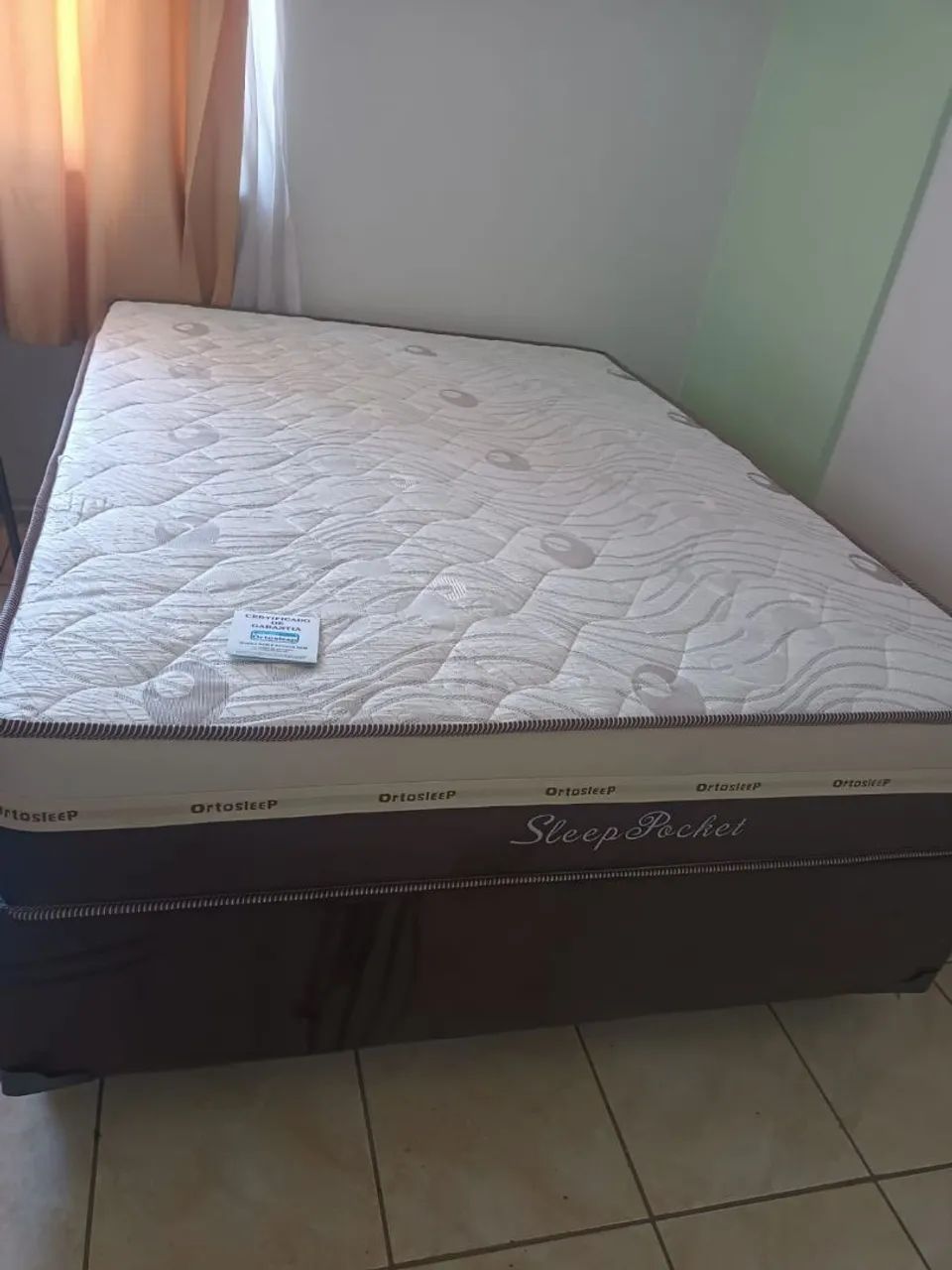 Colchão e base super king gigante 193x203