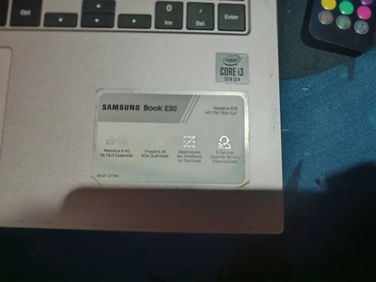 Vendo notebook Samsung i3 HD 1TB para retirar peças ou arrumar  - Foto 4