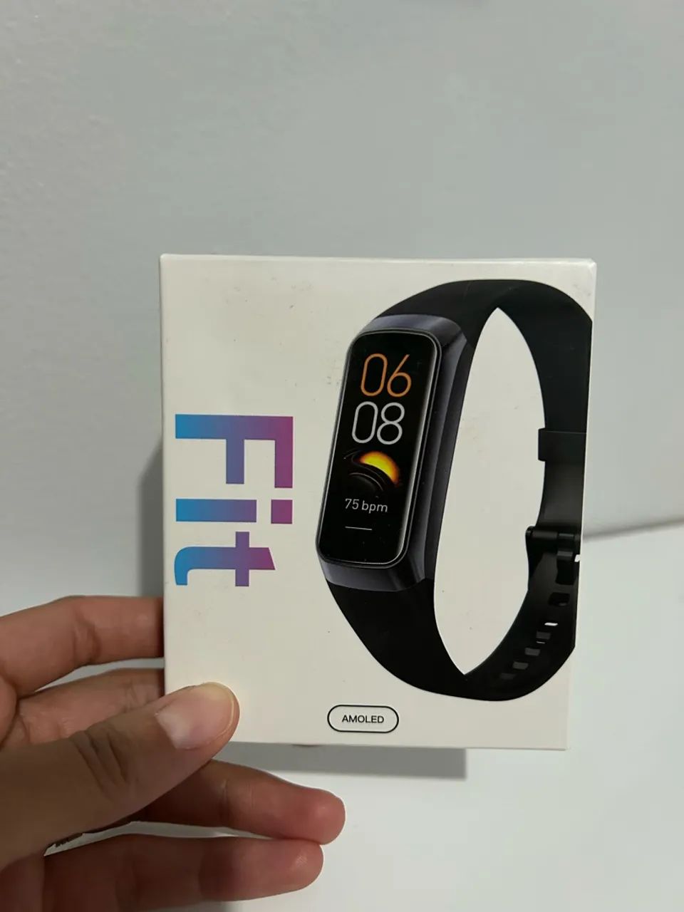 Relógio Fit Tracker AMOLED Smart Band - Foto 2