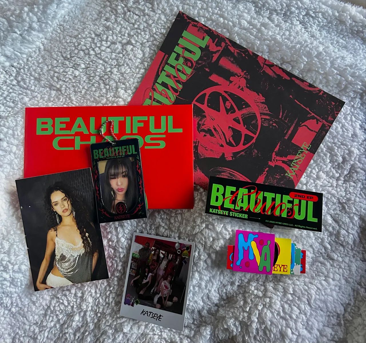 Álbuns KATSEYE - Beautiful Chaos (2 versões)  - Foto 4