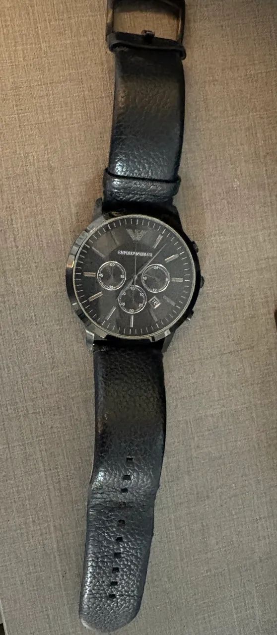 Relógio EMPÓRIO ARMANI Preto - Foto 5