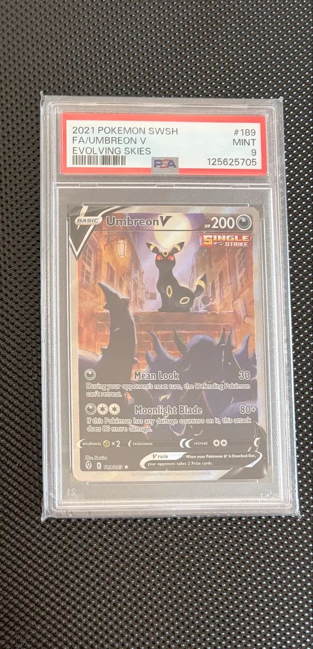 Carta Pokémon psa 9