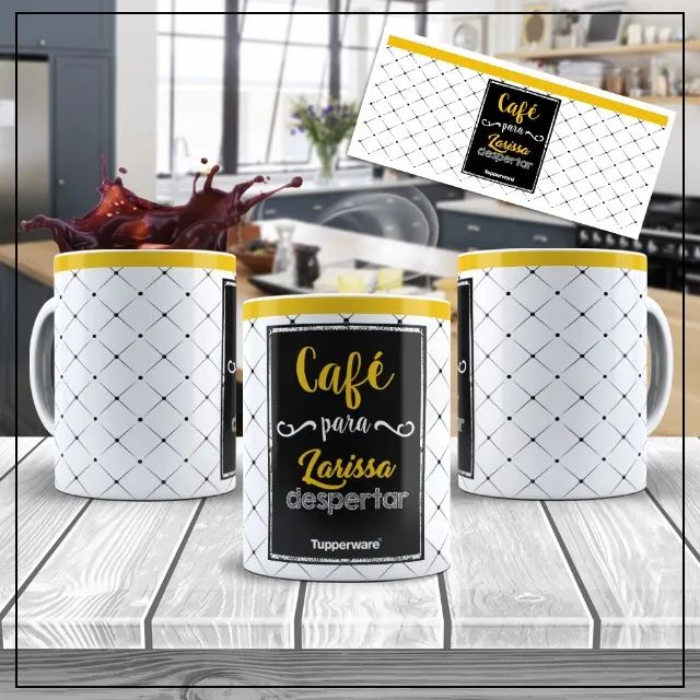 Canecas Tupperware Café