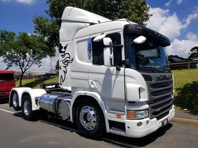Scania P360 6x2 Ano 13 Automático Ar condicionado Rodas de alumínio