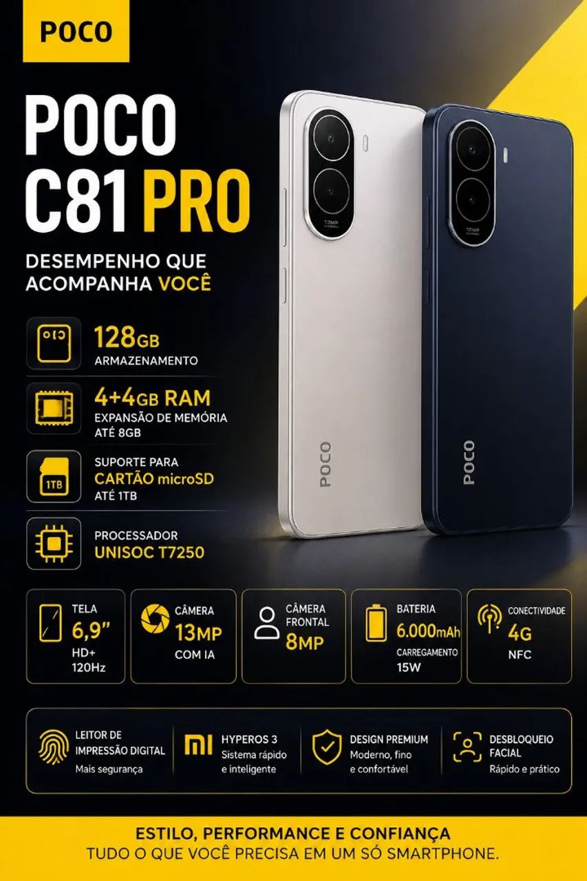 Poco C81 Pro 128 GB 