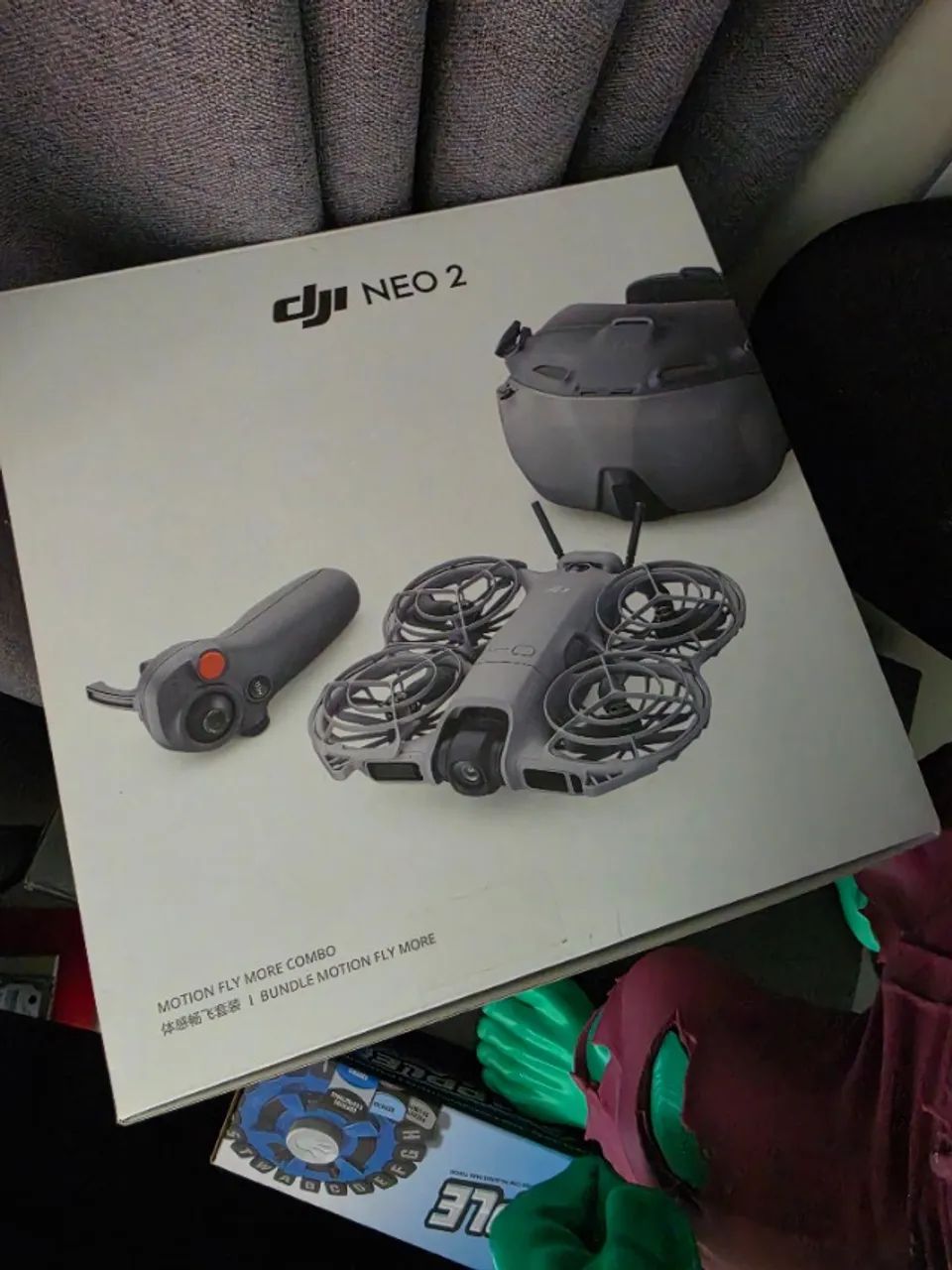 Drone DJI Neo 2 Motion Fly More Combo - Óculos + RC Motion 3
