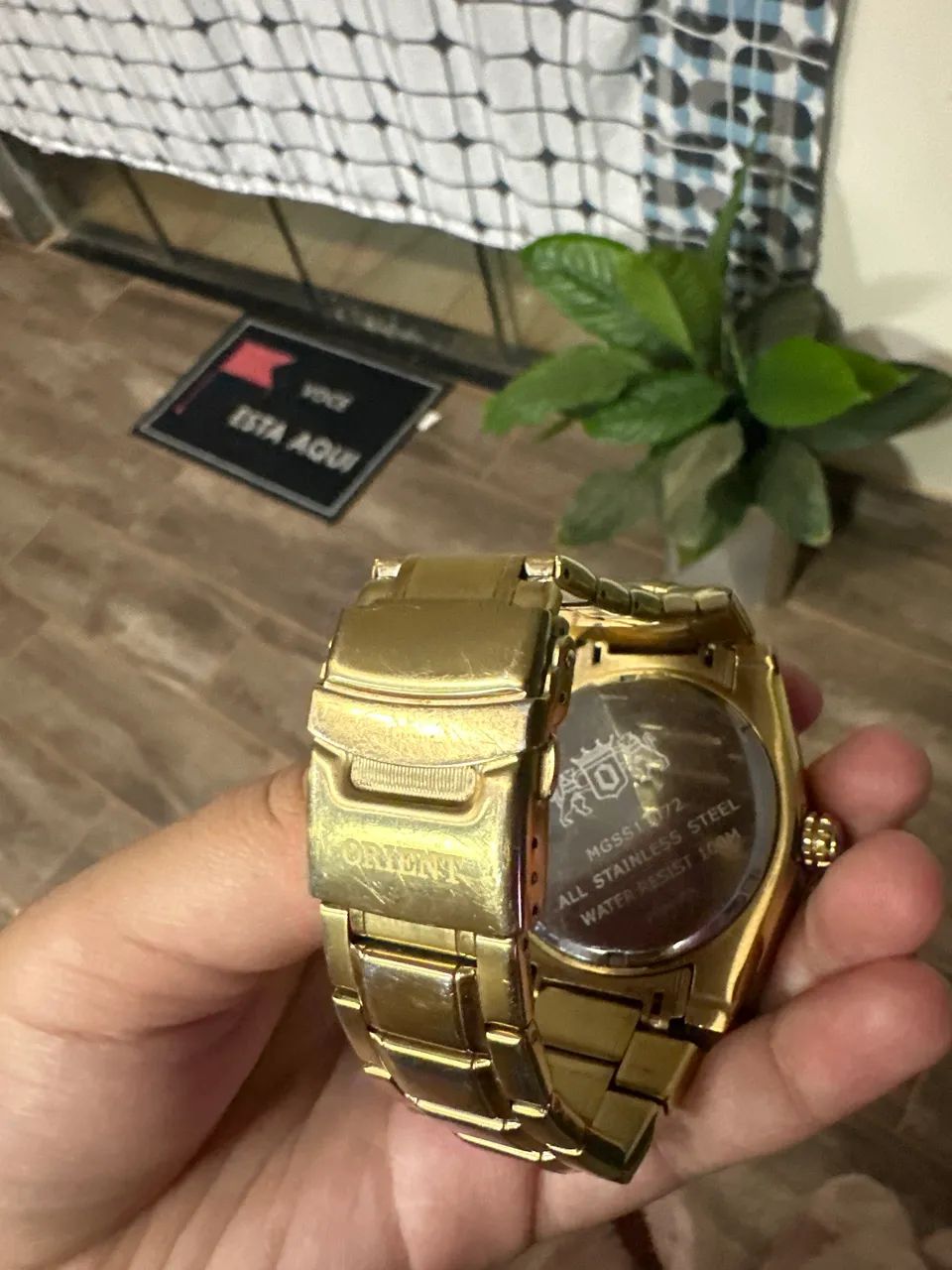 Vendo relógio ORIENT original, bateria nova, em estado perfeito  - Foto 2