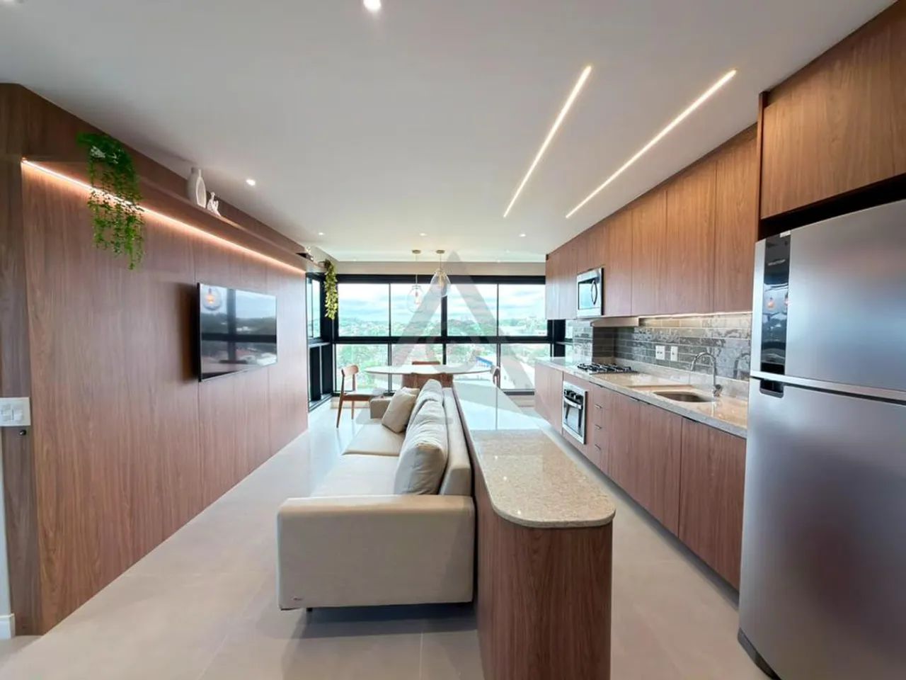 Apartamento à venda e para alugar em Campinas, Nova Campinas, com 2 suítes, com 66 m², Hal