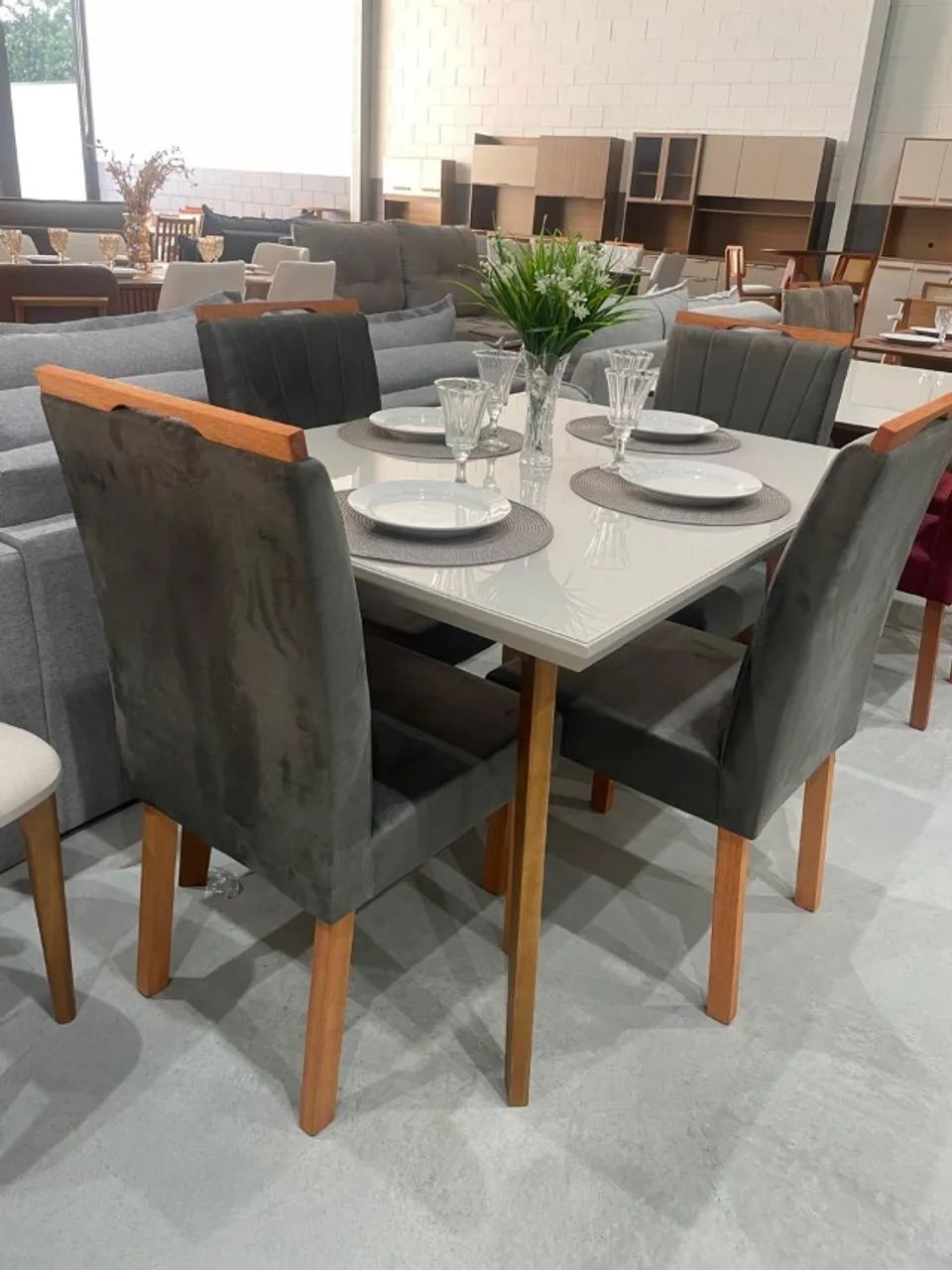 Mesa de Jantar com 4 cadeiras ENTREGA RÁPIDA