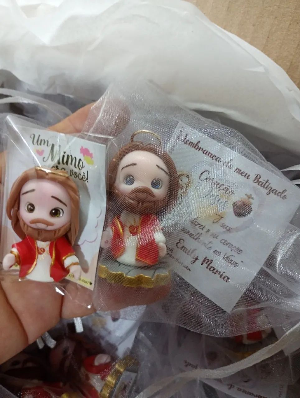 Sagrado Coração de Jesus em Biscuit  - Foto 3