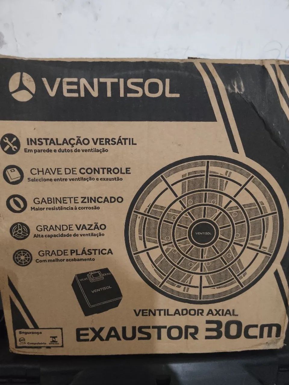 Exaustor Ventisol 30 cm - Ventilação e Exaustão - Foto 2