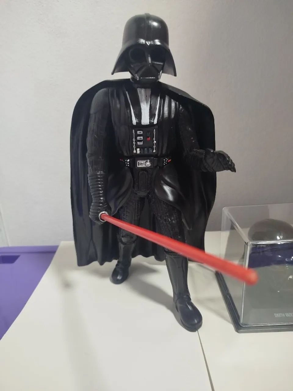 Star Wars Darth Vader Raro em PVC e capacete  - Foto 2