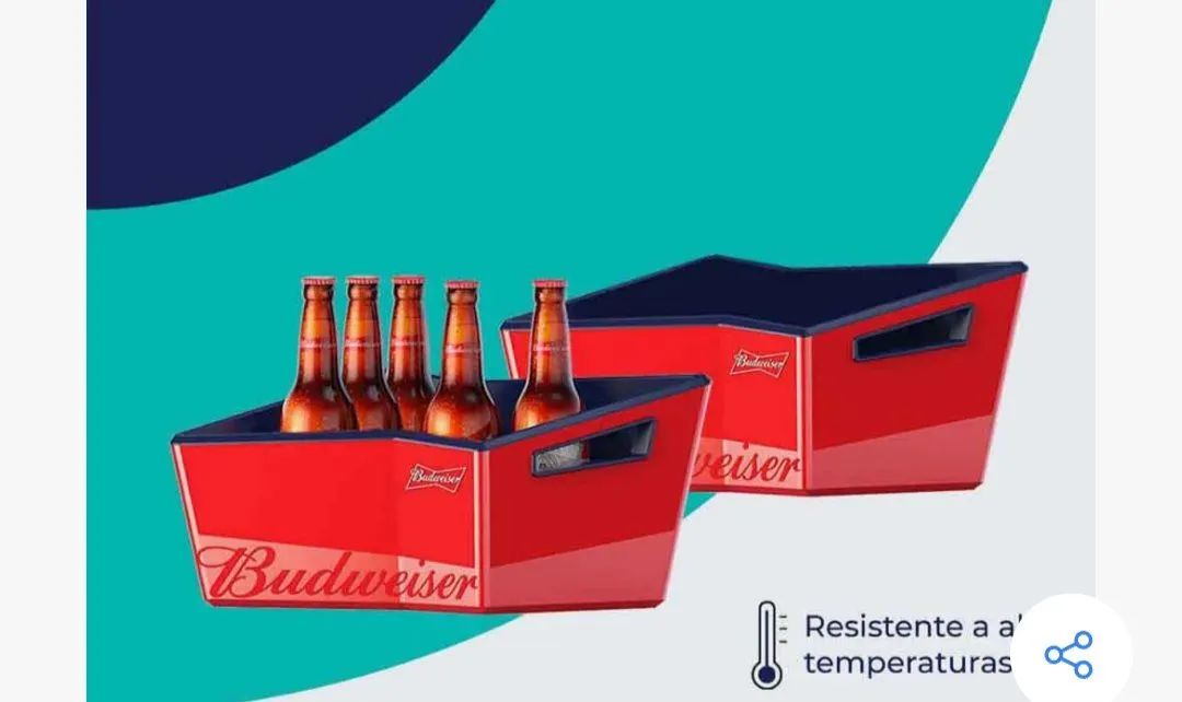 BALDE DE GELO BUDWEISE  - Foto 4