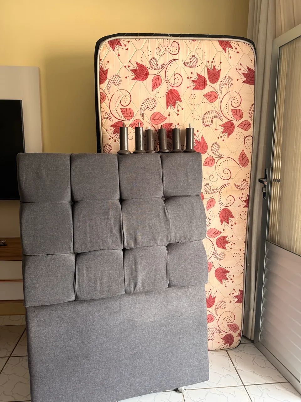 Cama de solteiro box conjugada + cabeceira  - Foto 2