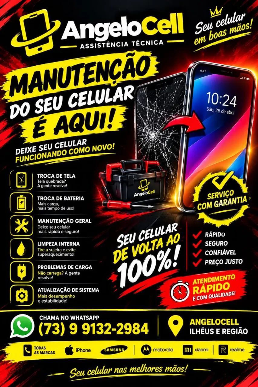 Manutenção de celular 