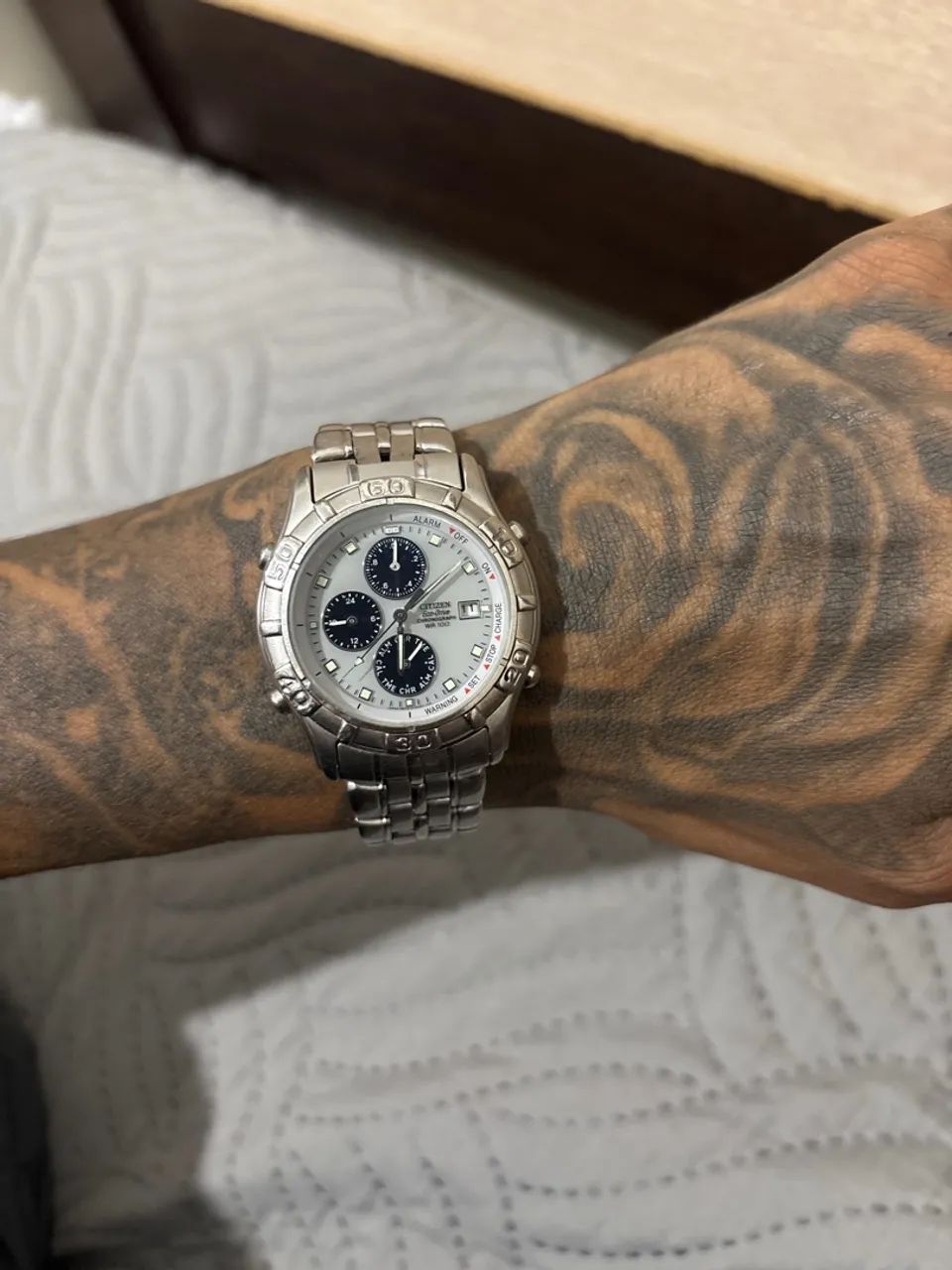 Relógio Citizen Eco-drive branco gelo - Foto 2