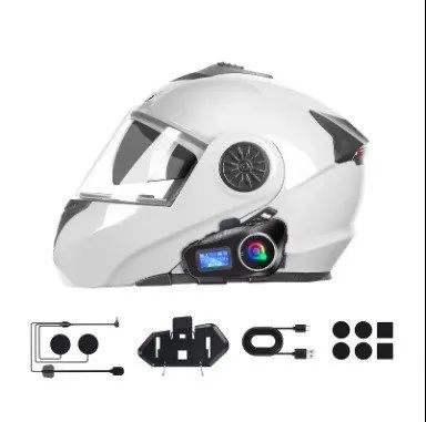 Kit 2 Fone Intercomunicador Capacete Moto Bluetooth Q58 - Foto 4