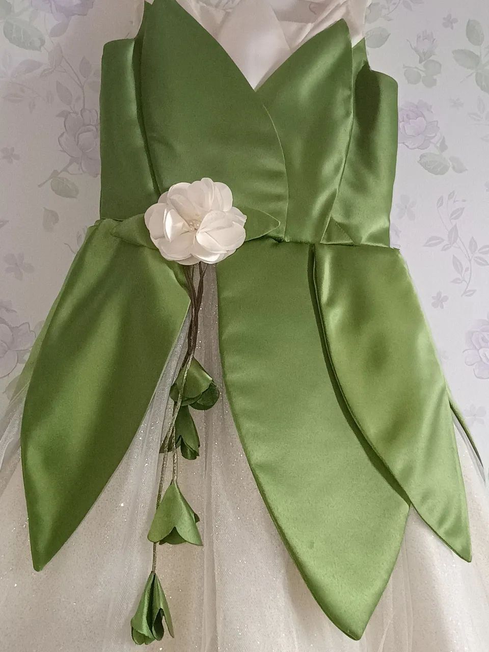 Desapego de Vestido de Dama verde - Foto 4