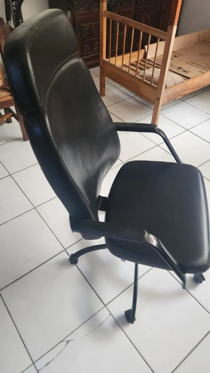 Cadeira de Diretor PLUS SIZE até 250Kg. - Foto 3