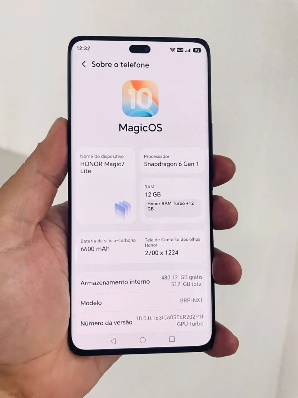 Honor Magic 7 Lite 512GB (VENDA/TROCA)  - Foto 3
