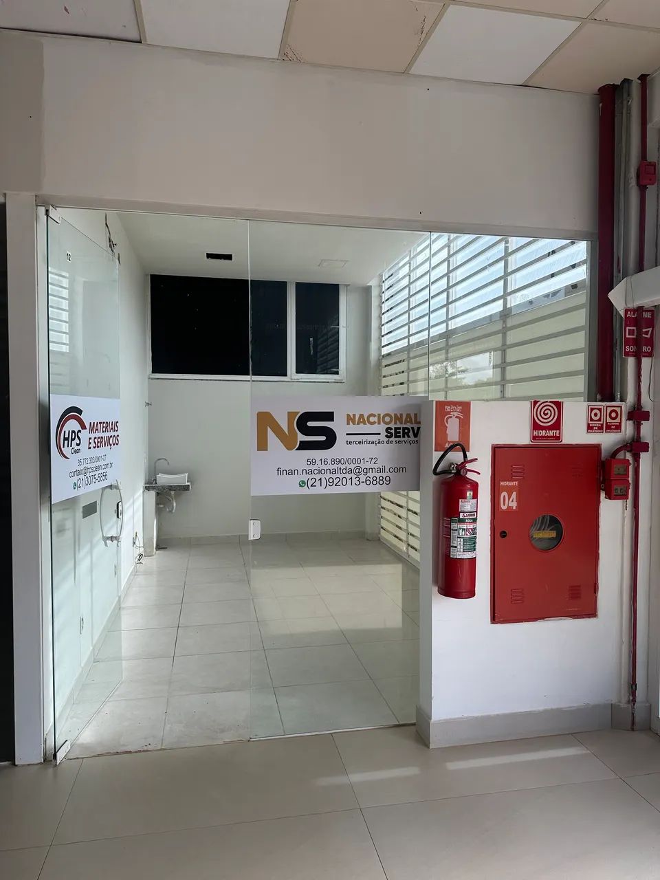 Sala comercial shopping da cidade 