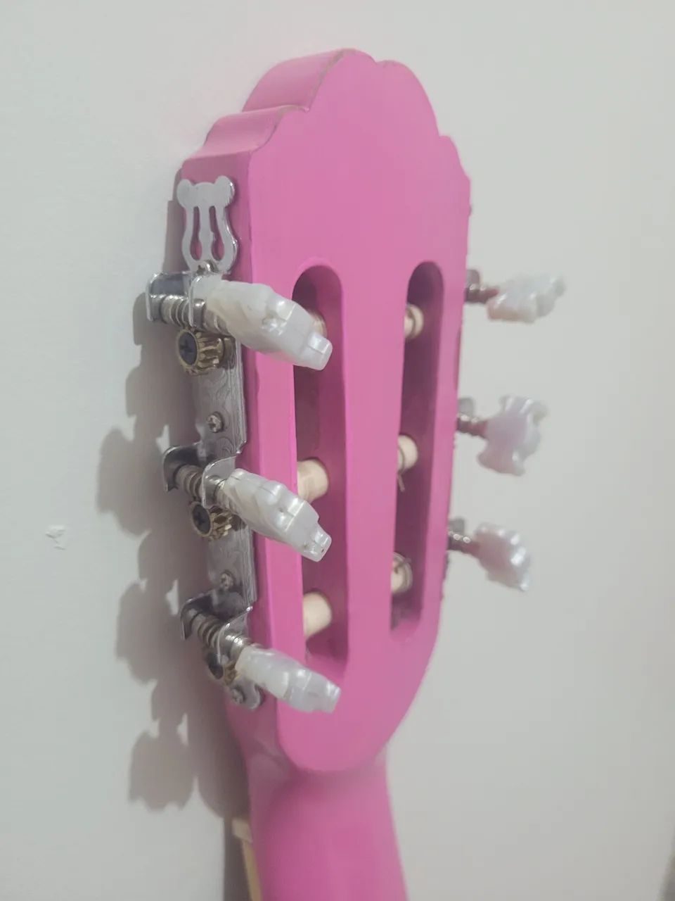 Violão rosa vogga - Foto 5