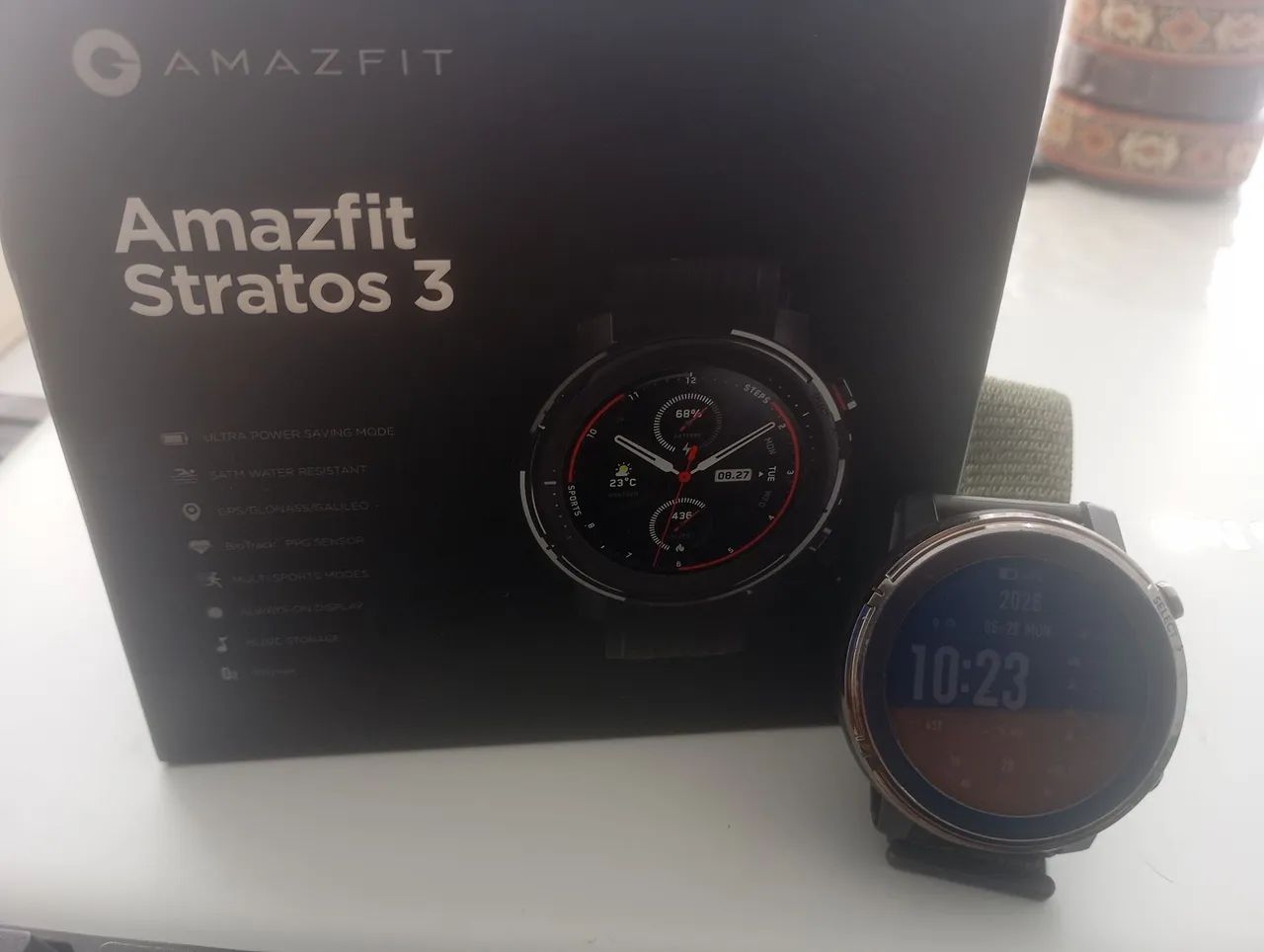 Smartwatch Amasfit stratos 3 - Foto 3