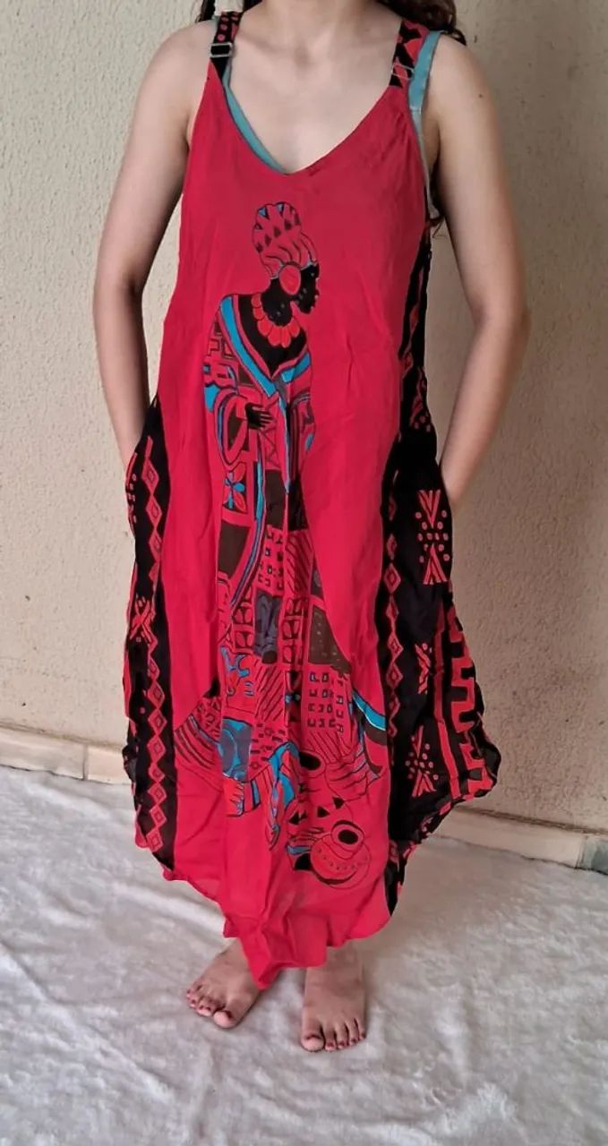 Vestido. -  Feminino Indiano  - Foto 5