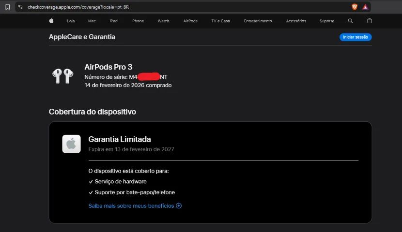 Airpods Pro 3 usado em perfeito estado - Foto 3