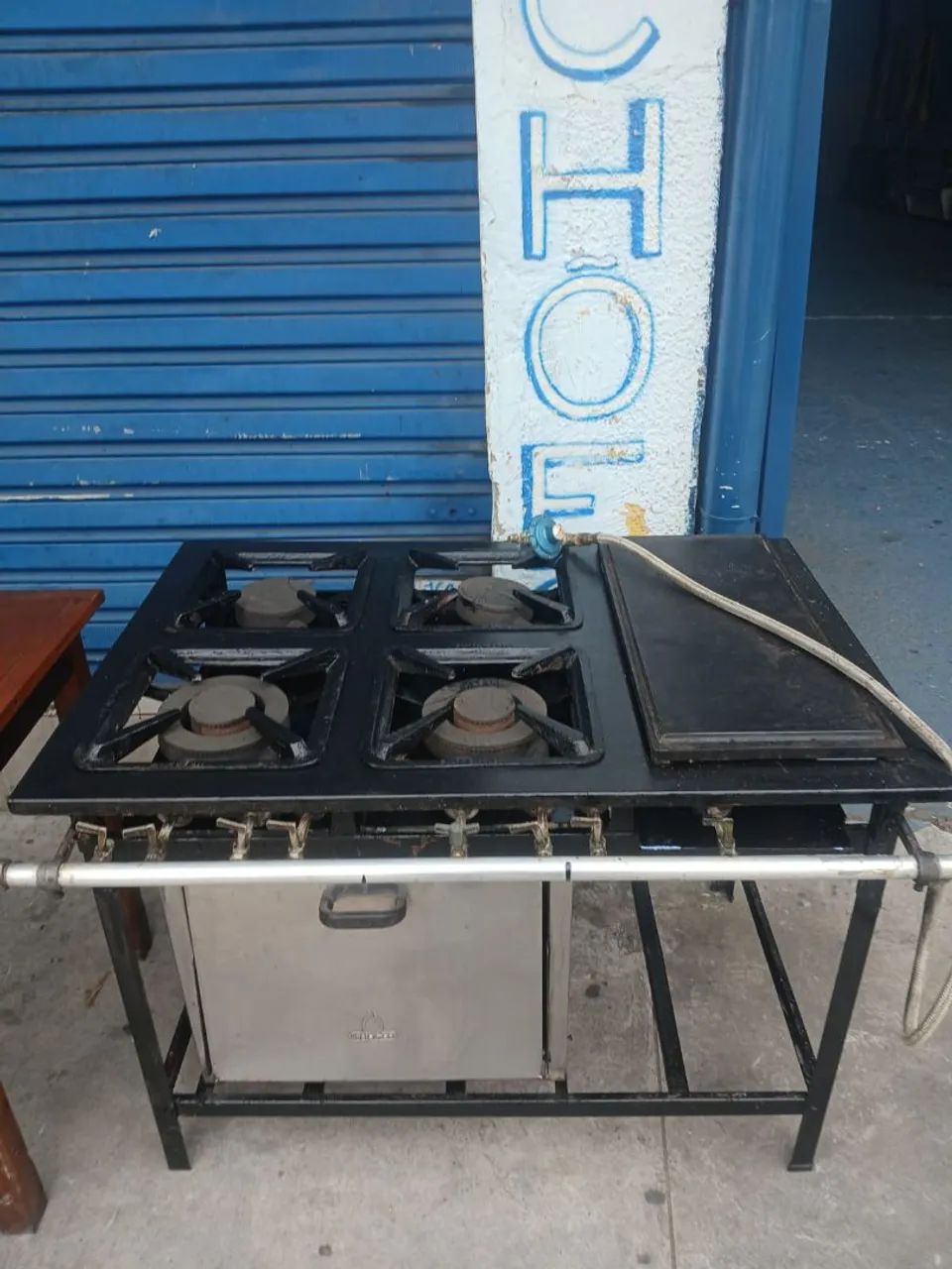 Fogão industrial 4 bocas  - Foto 3