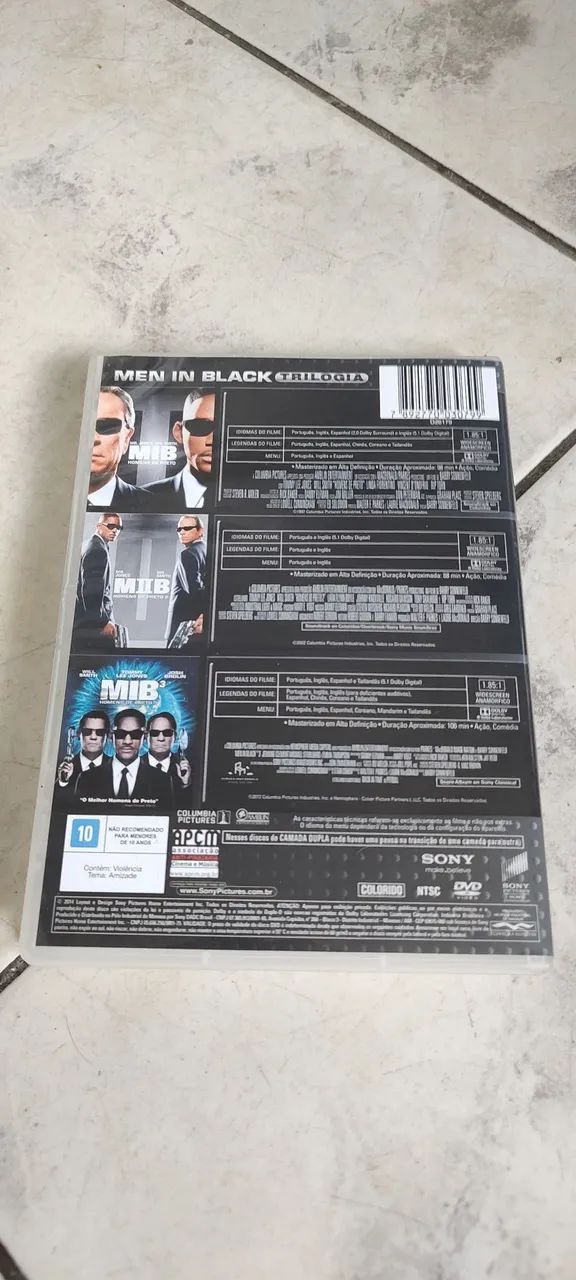 Box Dvd MIB Homens De Preto - Foto 4