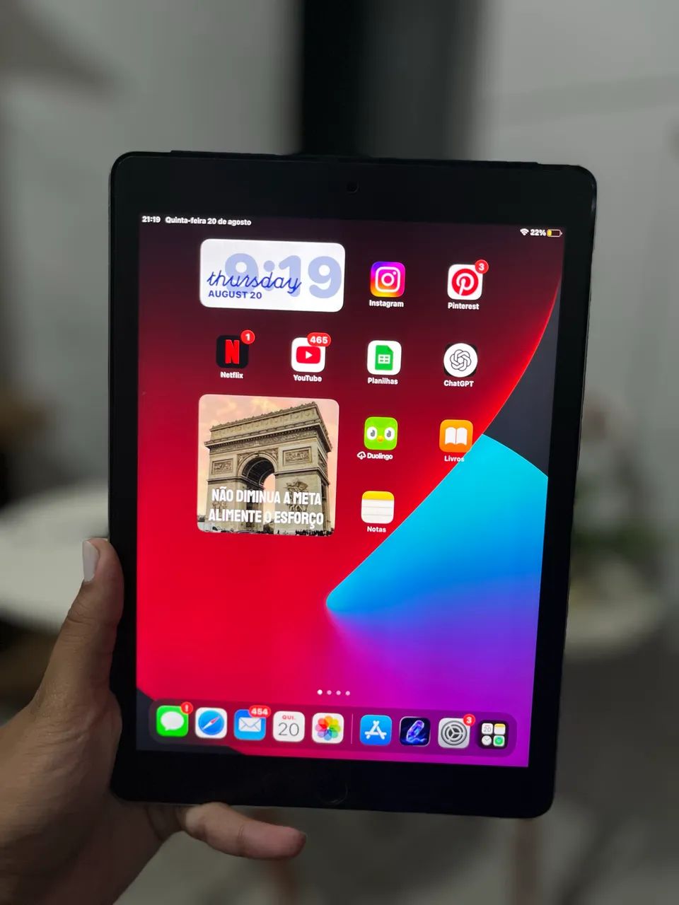 iPad Air 2  Seminovo e em Ótimo Estado - Foto 2