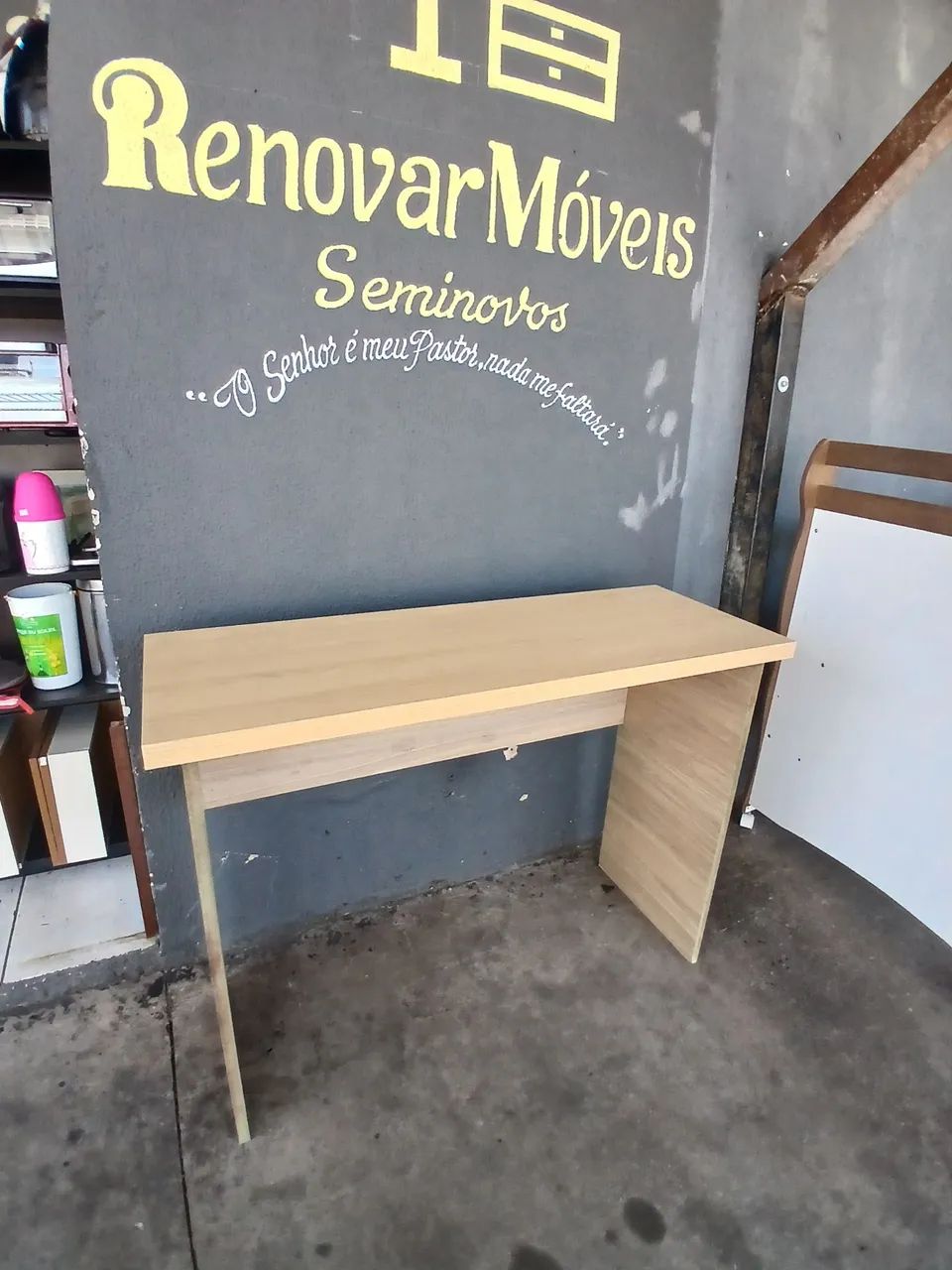 Escrivaninha 100% MDF,seminova.  - Foto 2